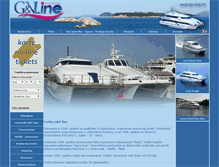 Tablet Screenshot of gv-line.hr